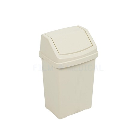 15L Swing Bin Cream 